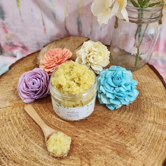 Handmade‎ Lemon Zing sugar scrub - Picture 1 of 4